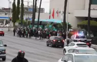 Desde el amanecer, afici�n tijuanense se re�ne para despedir al Team Melli