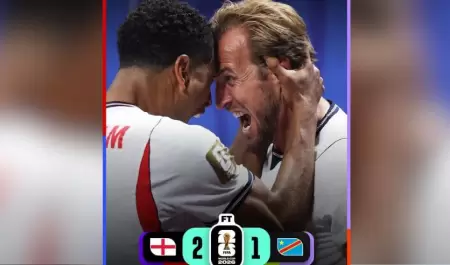 Inglaterra vence al Congo