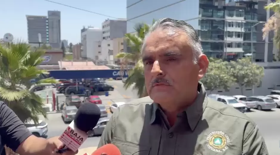 Óscar Páez, director de Protección Civil Tijuana