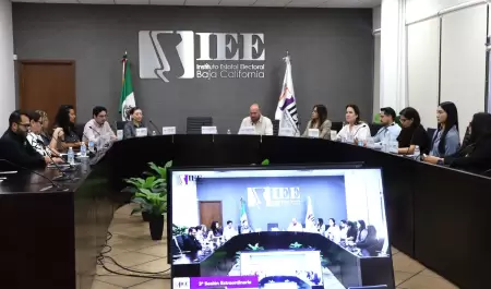 Aprueba Junta General Ejecutiva del IEEBC renovaci�n de encargadur�as de despach