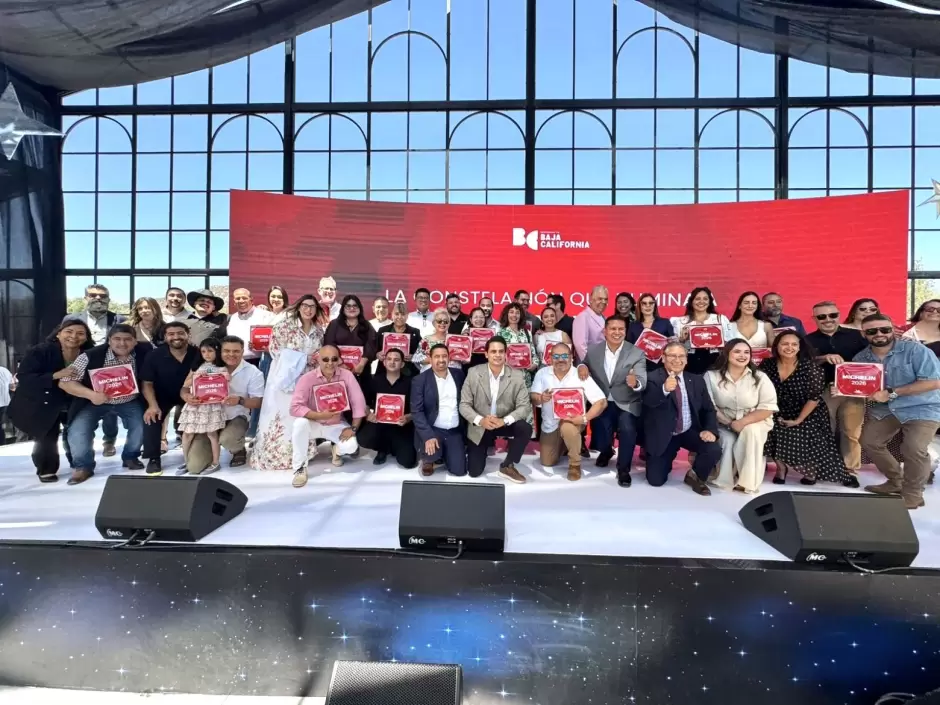 Cinco restaurantes de BC conservan su Estrella Michelin en la Guía 2026