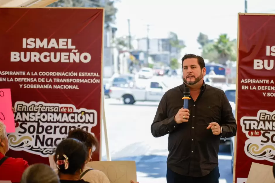 Desde Playas de Rosarito, Ismael Burgueño llama a defender la soberanía nacional