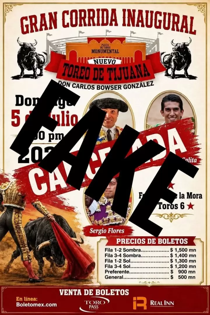 Las corridas de toros en Tijuana llegan de nuevo a tribunales