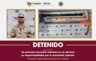 Asegura Polic�a Municipal a un hombre por da�os a comercio en Zona Centro