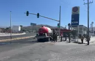 Gobierno de Ensenada cierra Blvd Esmeralda por operativo tras fuga de gas lp