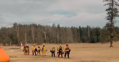Monitoreo del incendio forestal en el Parque Nacional Sierra San Pedro M�rtir