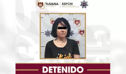 Detienen a mujer por presunto homicidio con arma blanca en Lomas de la Presa
