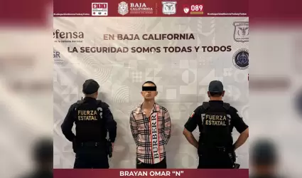 Detienen en Tijuana a hombre con orden de aprehensi�n por homicidio