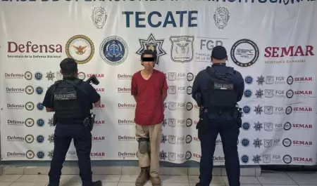 Detienen en Tecate a hombre con orden de aprehensi�n por violencia familiar