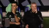 Rafael M�rquez y Javier Aguirre.