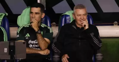 Rafael M�rquez y Javier Aguirre.
