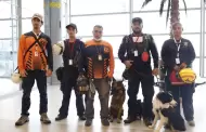 Rescatistas regresan a M�xico tras brindar apoyo en Venezuela
