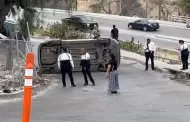 Camioneta sin conductor volc� en Santa Fe tras avanzar cuesta abajo