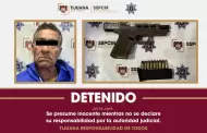 Arrestan elementos de la SSPCM a sujeto por portaci�n de arma de fuego y presuntas detonaciones