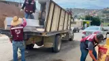 Gobierno de Claudia Agat�n recolecta m�s de 20 toneladas de basura en Villas del