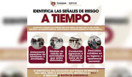 Detecci�n oportuna de se�ales de alerta en ni�as, ni�os y adolescentes