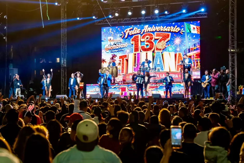 137 Aniversario de Tijuana con concierto gratuito de Rayito Colombiano