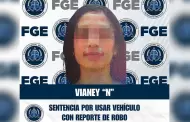 Condenan a dos a�os de prisi�n a mujer por utilizar veh�culo con reporte de robo