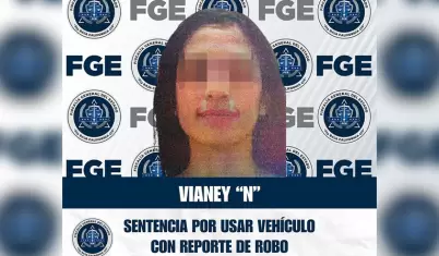 Condenan a dos a�os de prisi�n a mujer por utilizar veh�culo con reporte de robo