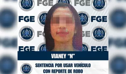 Condenan a dos a�os de prisi�n a mujer por utilizar veh�culo con reporte de robo