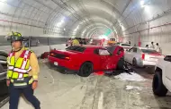 Al menos 12 los veh�culos involucrados en carambola sobre el Viaducto Elevado de Tijuana; reportan seis heridos