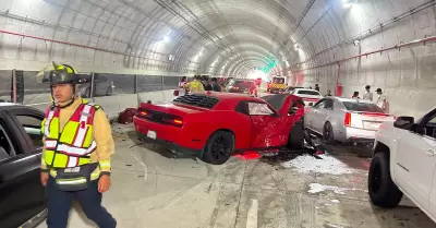 Carambola sobre el Viaducto Elevado de Tijuana