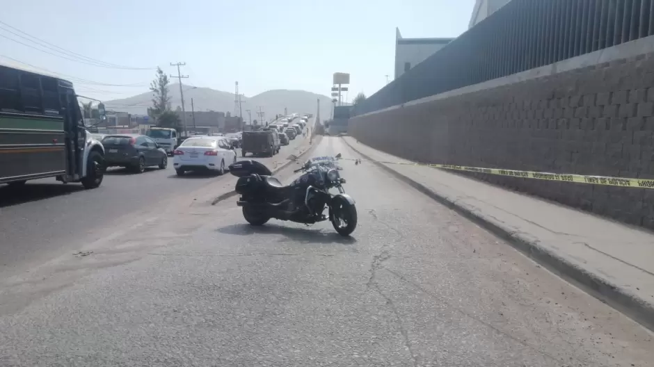 Informa SSPCM que fue controlado el derrame de ácido nítrico en el bulevar 2000