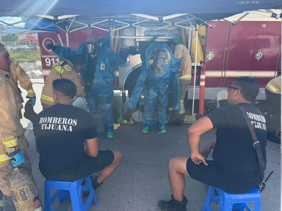 Informa SSPCM que fue controlado el derrame de ácido nítrico en el bulevar 2000
