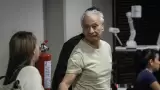 V�ctor Rodr�guez Padilla al momento de salir de prisi�n