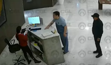 Agresi�n a recepcionista en hotel de CDMX