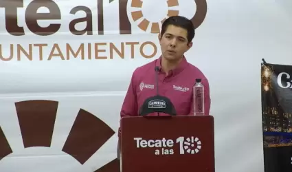 Rom�n Cota Mu�oz, presidente municipal de Tecate