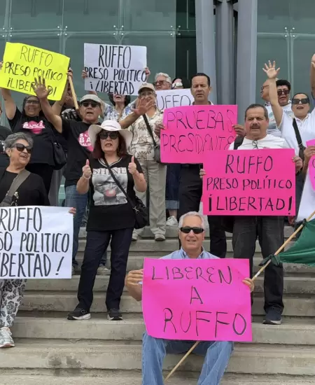 Defensa de Ruffo cuestiona su detenci�n; aseguran que se trata de un preso pol�t
