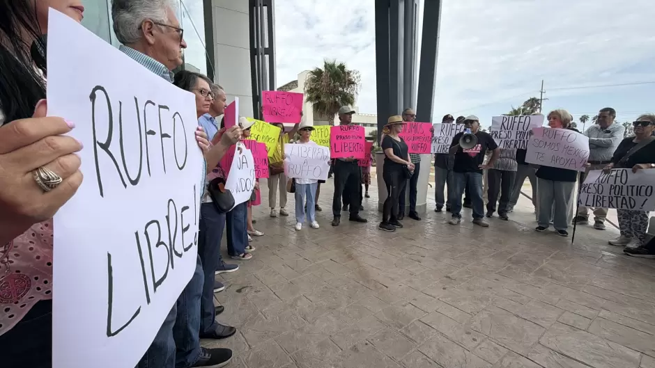 Defensa de Ruffo cuestiona su detención; aseguran que se trata de un preso político