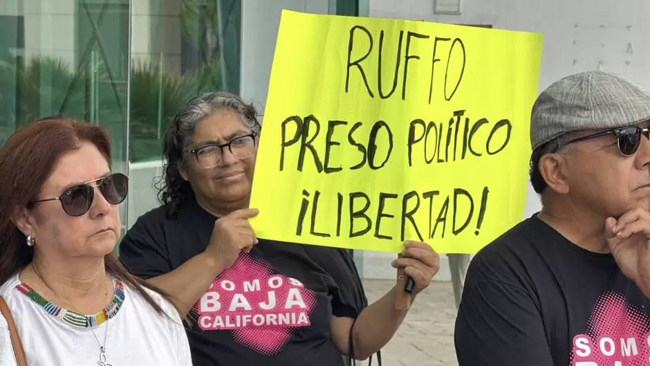 Defensa de Ruffo cuestiona su detención; aseguran que se trata de un preso político