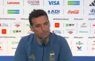 Lionel Scaloni rompe en llanto y abandona conferencia de prensa