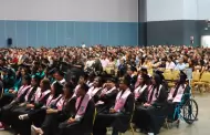 Docentes despiertan talentos y brindan oportunidades a ni�os y j�venes, dice la secretaria de Educaci�n en graduaci�n de la ENFT