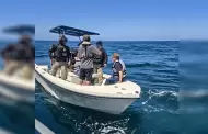 Interceptan embarcaci�n con tres migrantes frente a la costa de San Diego
