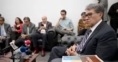 Ricardo Monreal, coordinador del Grupo Parlamentario de Morena.