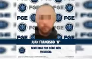 Obtiene FGE sentencia condenatoria contra responsable de robo calificado a comercio con violencia