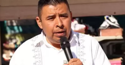 Valent�n Lav�n Romero, alcalde de Temoac