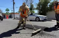 CESPM supera los 15 mil metros cuadrados de bacheo y mantiene trabajos en la colonia independencia