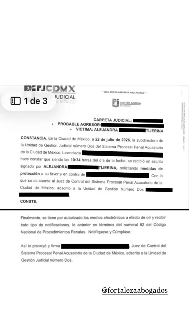 Alejandra Tijerina denuncia a Masad Altamimi por violencia