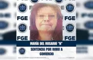 Condenan a mujer por robo en establecimiento comercial