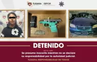 Asegura Polic�a Municipal a mujer en posesi�n de un arma de fuego durante intervenci�n vehicular