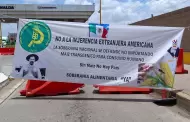 Productores de Sinaloa toman caseta en Guasave y bloquean carretera