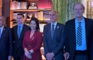 Fox posa con presidentes Keiko Fujimori, Noboa, Asfura y Abinader