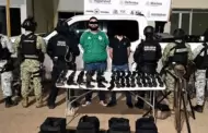 Capturan a "El 20", jefe regional de "Los Chapitos" en el sur de Sinaloa