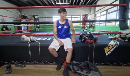 Por video pidiendo ayuda para representar a M�xico, joven boxeador de Rosarito r