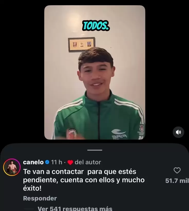 Por video pidiendo ayuda para representar a México, joven boxeador de Rosarito recibirá apoyo del "Canelo" Álvarez