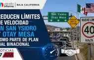 Reducen l�mites de velocidad en San Ysidro y Otay Mesa como parte de plan vial binacional